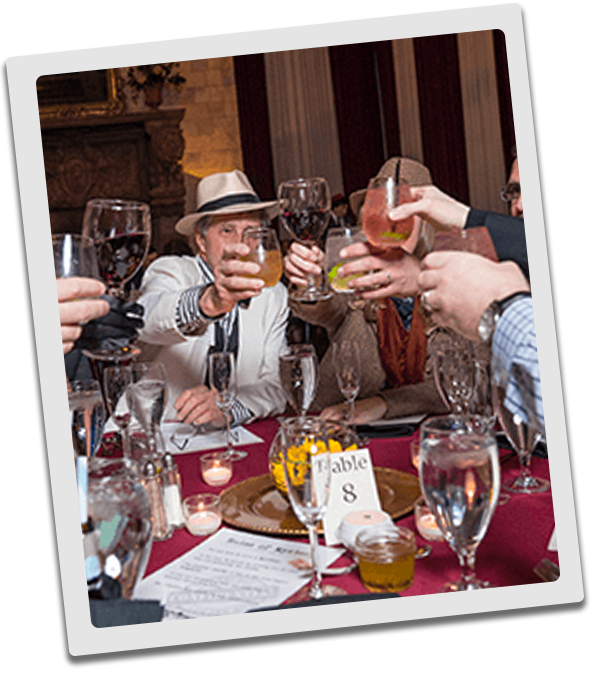 Phoenix Murder Mystery guests raise glasses