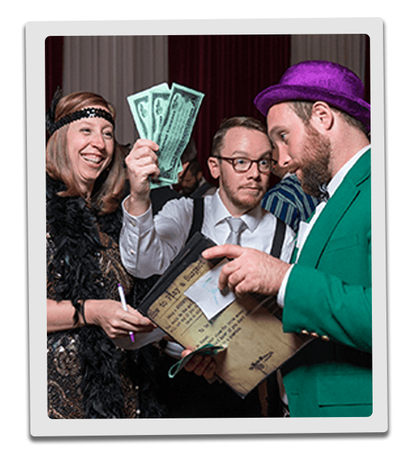 Phoenix Murder Mystery customers flash their money
